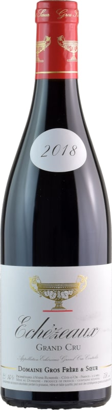 Domaine Gros Frere et Soeur Echezeaux Grand Cru 2018 Front Bottle Shot