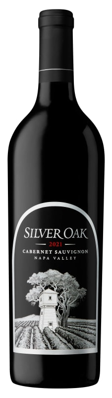 Silver Oak Napa Valley Cabernet Sauvignon 2021 Front Bottle Shot