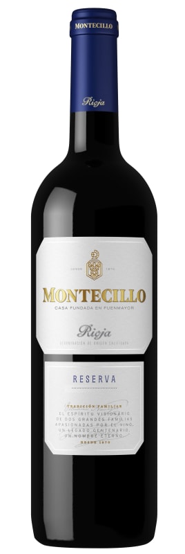 Bodegas Montecillo Rioja Reserva 2015 Front Bottle Shot