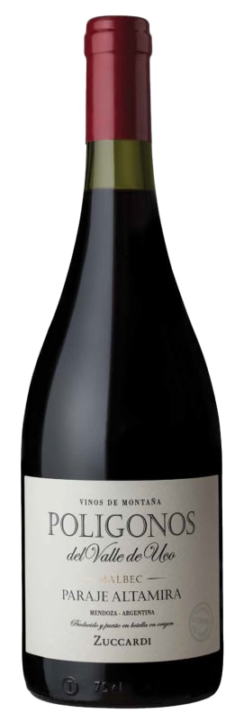 Zuccardi Poligonos del Valle de Uco Paraje Altamira Malbec 2018 Front Bottle Shot