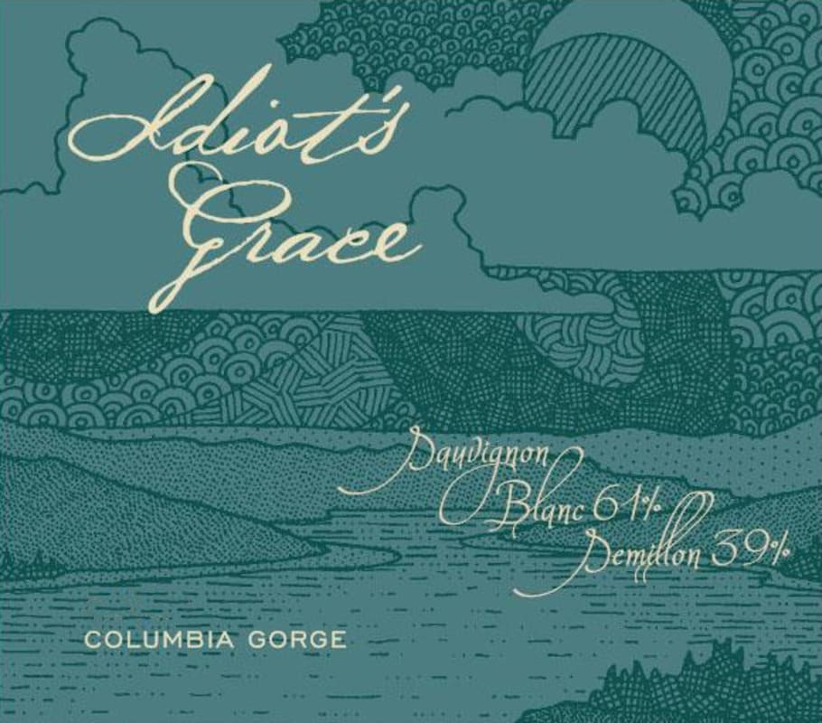 Idiot's Grace Sauvignon Blanc Semillon 2015 Front Label
