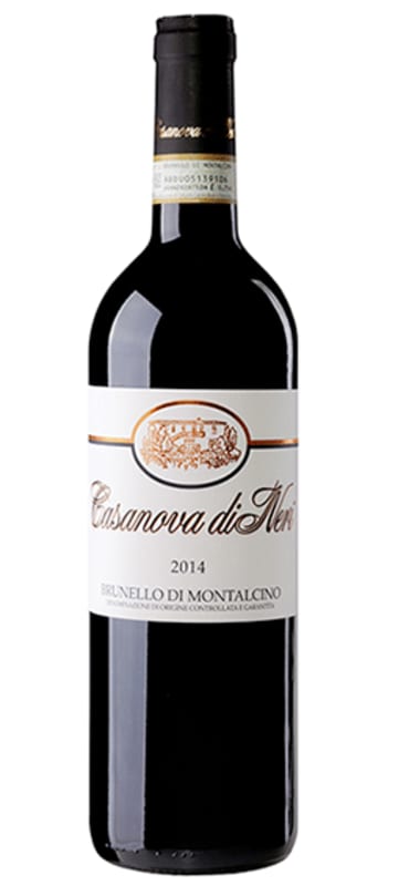 Casanova di Neri Brunello di Montalcino 2014 Front Bottle Shot
