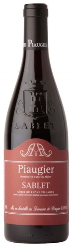 Domaine de Piaugier Sablet Rouge 2022 Front Bottle Shot
