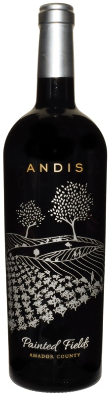 Andis Painted Fields Red Blend 2015 Front Bottle Shot