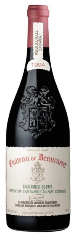 Chateau de Beaucastel Chateauneuf-du-Pape 1994 Front Bottle Shot