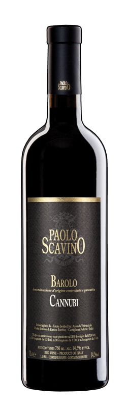 Paolo Scavino Barolo Cannubi 2015 Front Bottle Shot