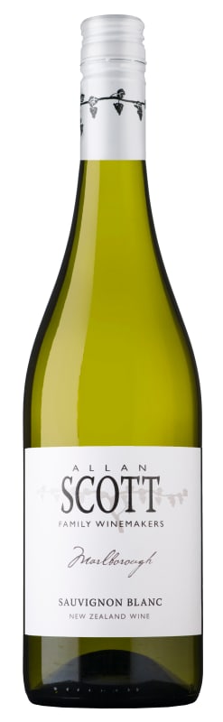 Allan Scott Marlborough Sauvignon Blanc 2023 Front Bottle Shot