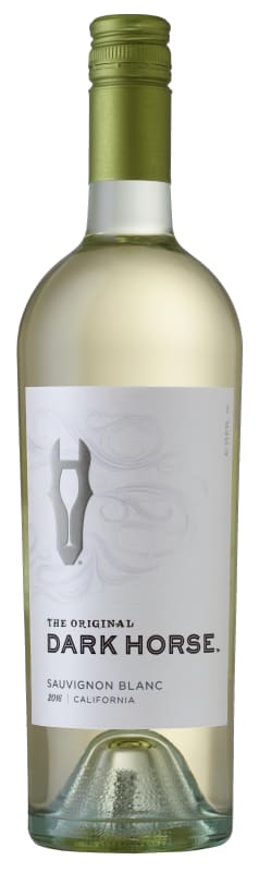 Dark Horse Sauvignon Blanc 2016 Front Bottle Shot
