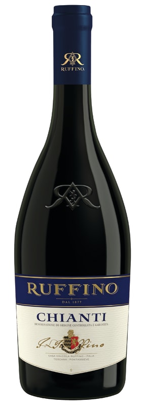 Ruffino Chianti 2017 Front Bottle Shot