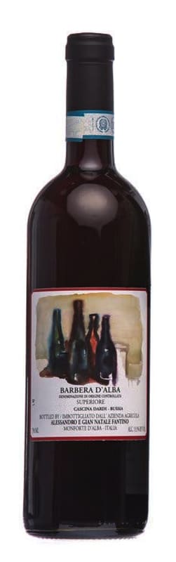 Alessandro & Gian Natale Fantino Barbera d'Alba Superiore 2019 Front Bottle Shot