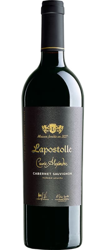 Lapostolle Cuvee Alexandre Cabernet Sauvignon 2022 Front Bottle Shot