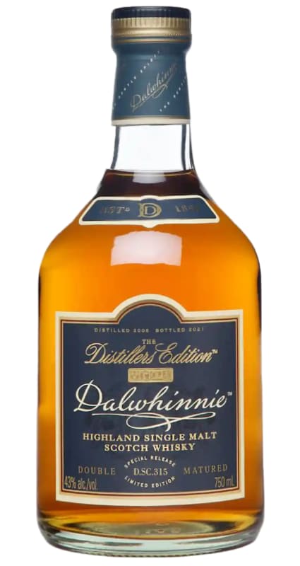 Dalwhinnie Distillers Edition Single Malt Scotch Whisky Front Bottle Shot