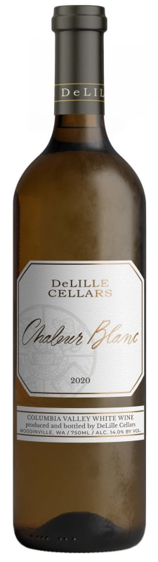 DeLille Chaleur Blanc 2020 Front Bottle Shot
