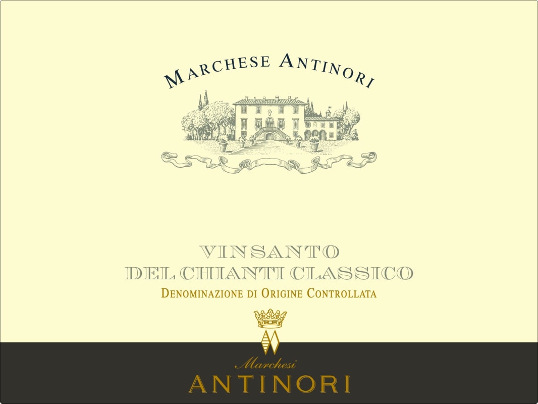 Marchesi Antinori Vinsanto del Chianti Classico (375ML half-bottle) 2021 Front Label