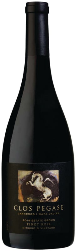 Clos Pegase Mitsuko's Vineyard Pinot Noir 2014 Front Bottle Shot