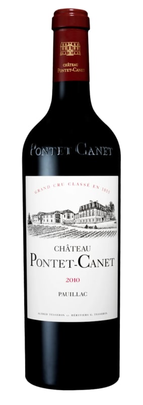 Chateau Pontet-Canet 2010 Front Bottle Shot