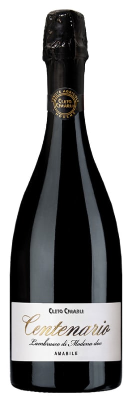 Cleto Chiarli Centenario Lambrusco di Modena Amabile Front Bottle Shot
