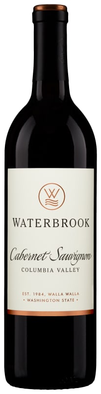 Waterbrook Cabernet Sauvignon 2019 Front Bottle Shot