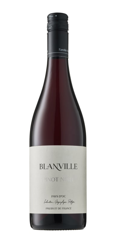 Chateau Haut-Blanville Pinot Noir 2022 Front Bottle Shot