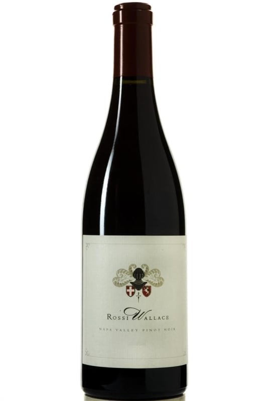 Rossi Wallace Pinot Noir 2016 Front Bottle Shot