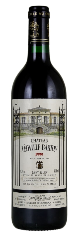 Chateau Leoville Barton 1990 Front Bottle Shot