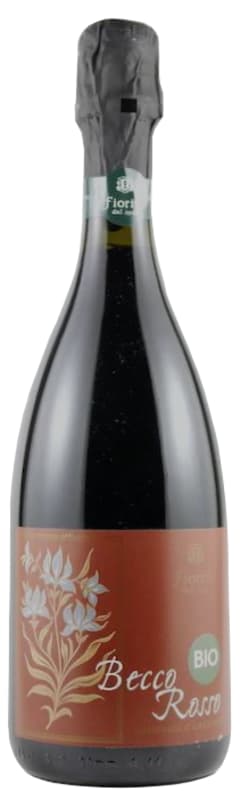 Fiorini Lambrusco Becco Rosso 2021 Front Bottle Shot