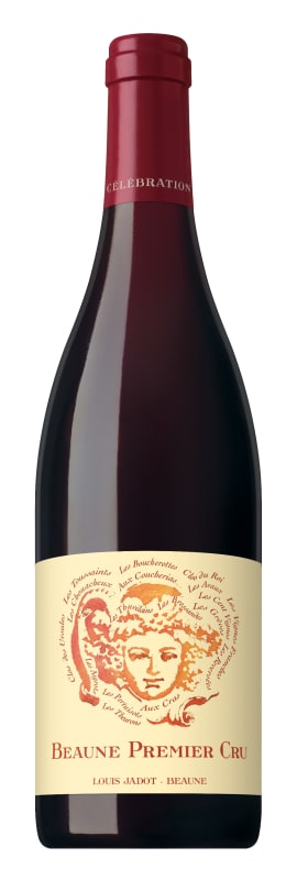 Louis Jadot Beaune Premier Cru Celebration 2015 Front Bottle Shot