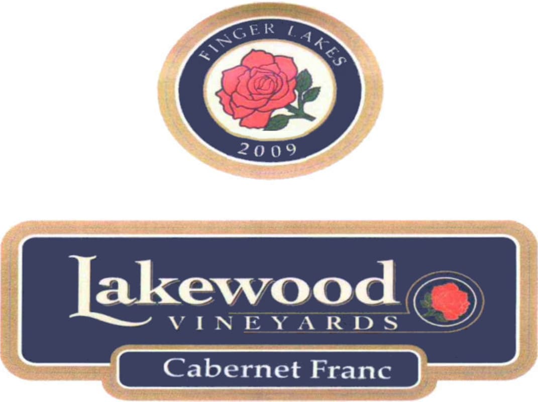 Lakewood Vineyards Cabernet Franc 2009 Front Label