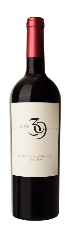Line 39 Cabernet Sauvignon 2018 Front Bottle Shot