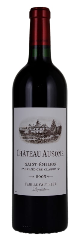 Chateau Ausone 2005 Front Bottle Shot
