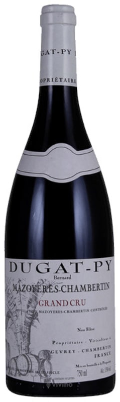 Dugat-Py Mazoyeres-Chambertin Grand Cru 2019 Front Bottle Shot