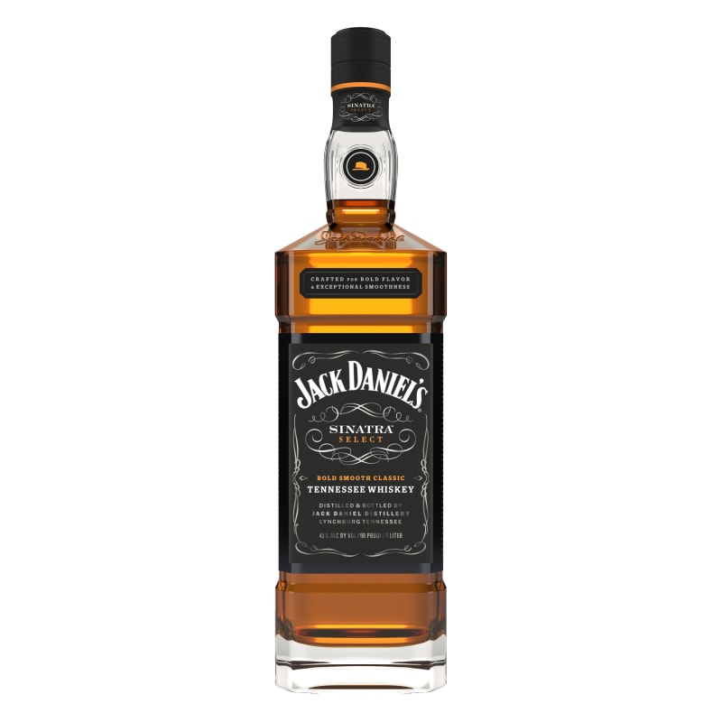 Jack Daniel's Sinatra Select Tennessee Whiskey (1 Liter) Front Bottle Shot