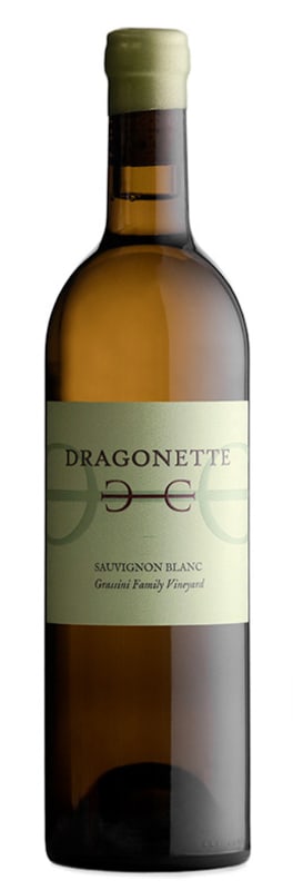 Dragonette Cellars Grassini Family Vineyard Sauvignon Blanc 2021 Front Bottle Shot
