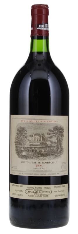 Chateau Lafite Rothschild 1993 Front Bottle Shot