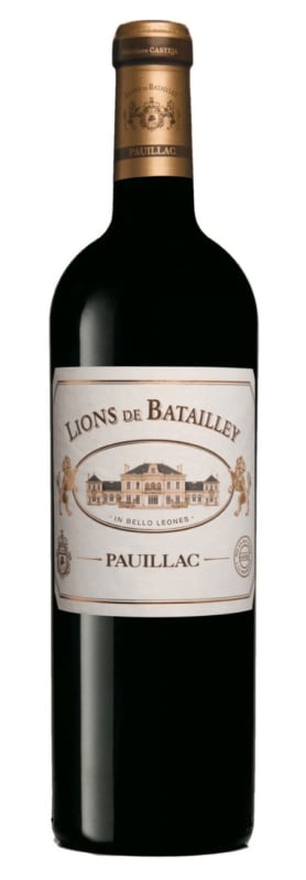 Chateau Batailley Lions de Batailley 2018 Front Bottle Shot