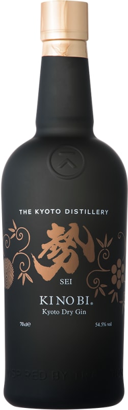 Kyoto Distillery Ki No Bi Sei Kyoto Dry Gin (700ML) Front Bottle Shot