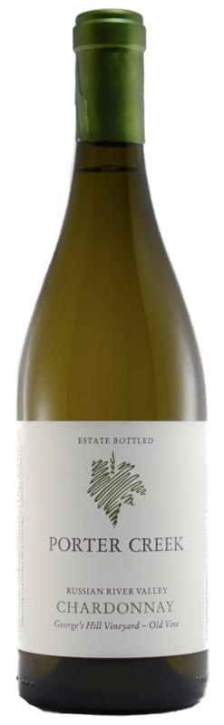 Porter Creek George's Hill Vineyard Chardonnay 2019 Front Bottle Shot