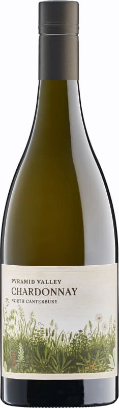 Pyramid Valley North Canterbury Chardonnay 2020 Front Bottle Shot