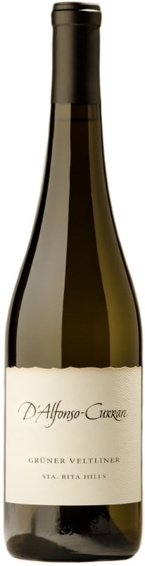 D'Alfonso-Curran Gruner Veltliner 2021 Front Bottle Shot
