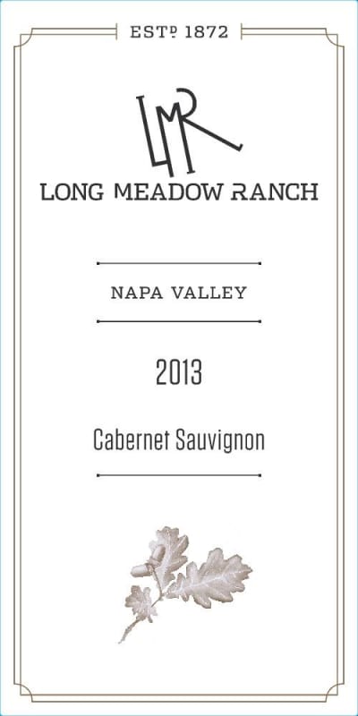 Long Meadow Ranch Cabernet Sauvignon (1.5 Liter Magnum) 2013 Front Label