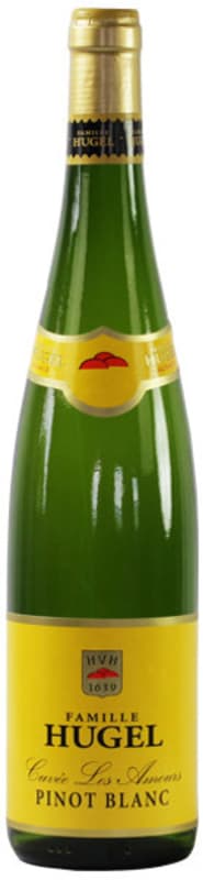 Hugel Cuvee Les Amours Pinot Blanc 2014 Front Bottle Shot