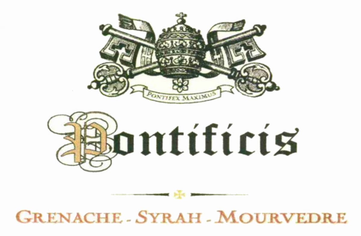 Badet Clement & Cie Pontificis Grenache-Syrah-Mourvedre 2014 Front Label