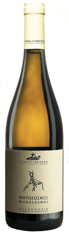 Domaine Zafeirakis Microcosmos Malagousia 2022 Front Bottle Shot