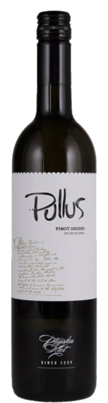 Pullus Pinot Grigio 2021 Front Bottle Shot