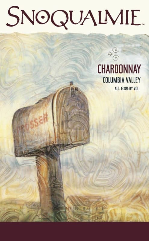 Snoqualmie Chardonnay 2007 Front Label