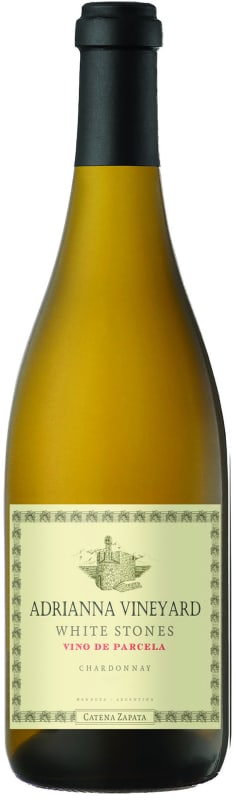 Catena Zapata Adrianna Vineyard White Stones Chardonnay 2016 Front Bottle Shot