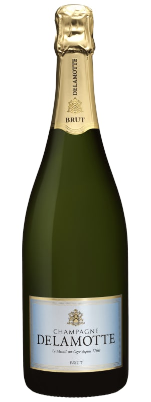 Delamotte Brut Front Bottle Shot