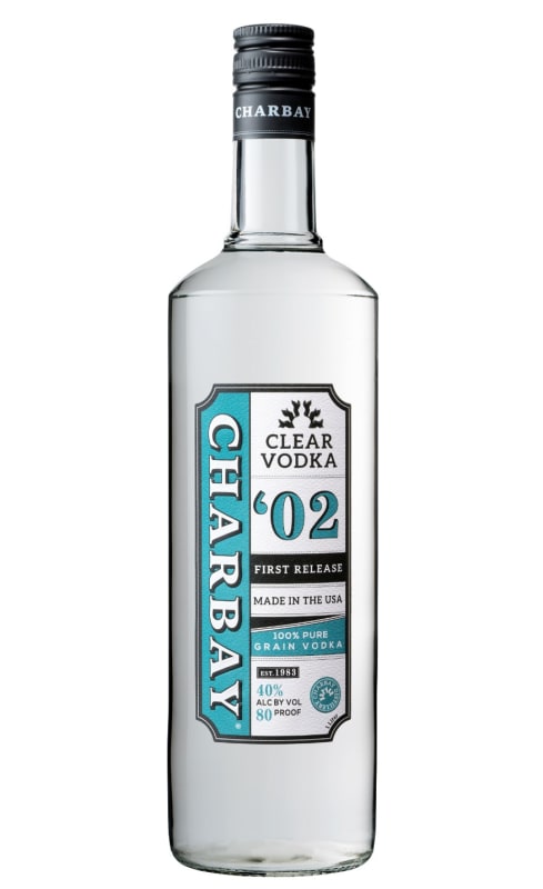 Charbay Clear Vodka (1 Liter) Front Bottle Shot