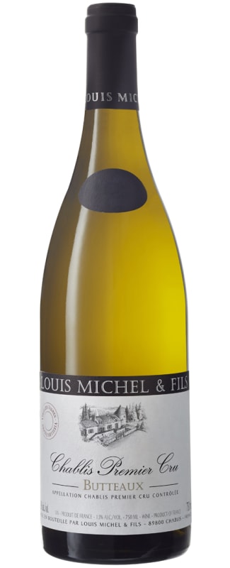 Louis Michel Chablis Butteaux Vieilles Vignes Premier Cru 2023 Front Bottle Shot
