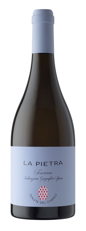 Cabreo La Pietra Chardonnay 2019 Front Bottle Shot